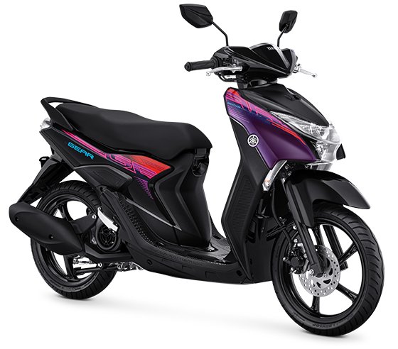 Yamaha Matic Gear 125 Standart Version Cyan Kuning