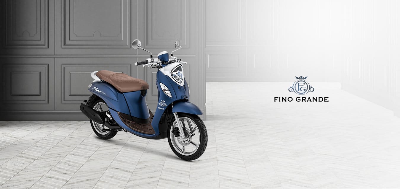 Yamaha Sumber Mas Motor - Yamaha Fino Grande 125 Blue Core