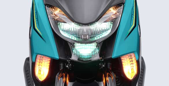 gear 125 lampu led dan hazard