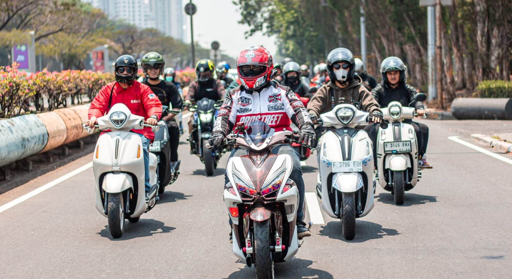 Cara Unik Pelanggan Setia Yamaha Dalam Memperingati Hari Sumpah Pemuda
