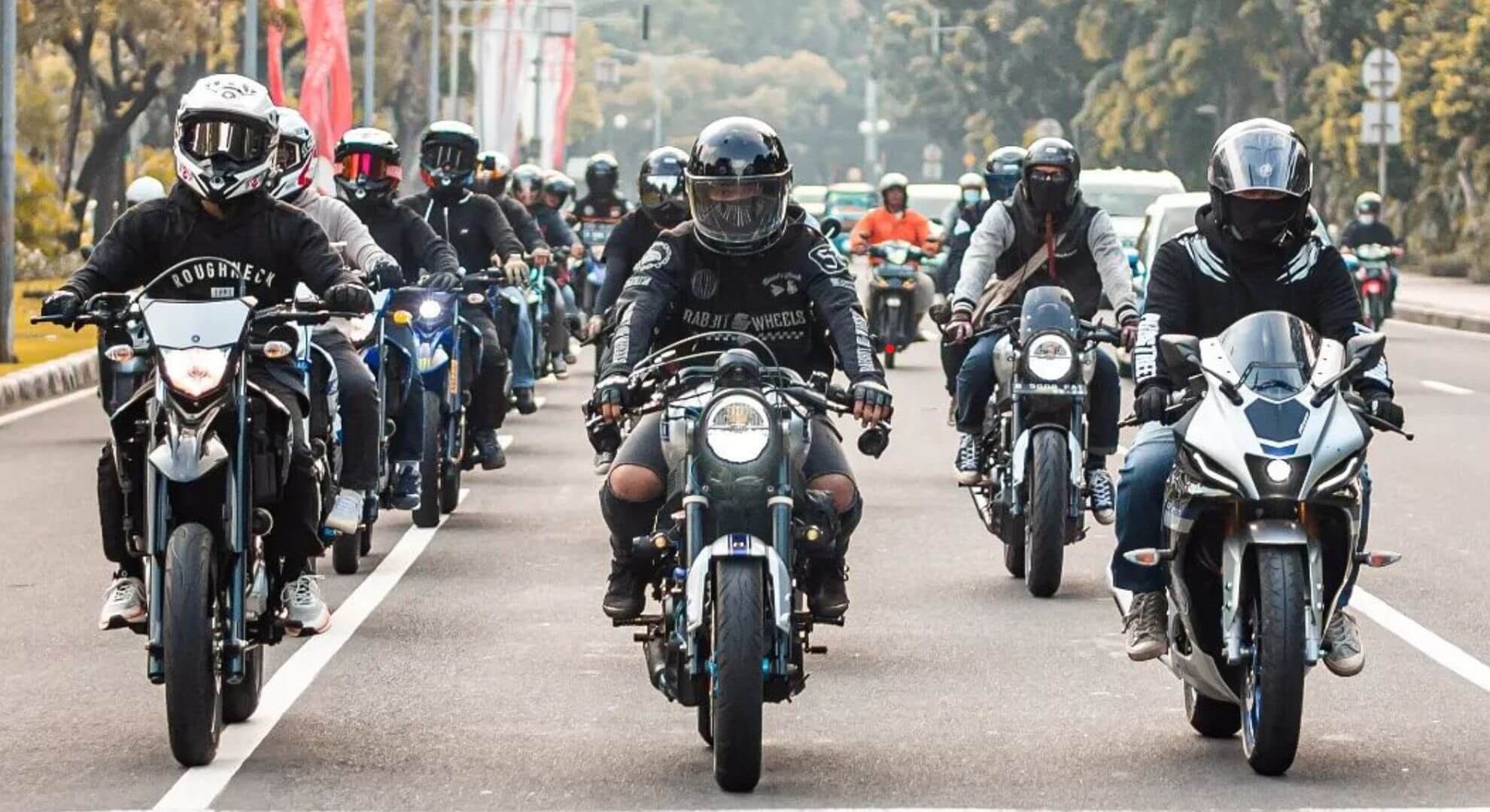 Keseruan Ride Games Perdana Bersama Konsumen Yamaha Sport Series