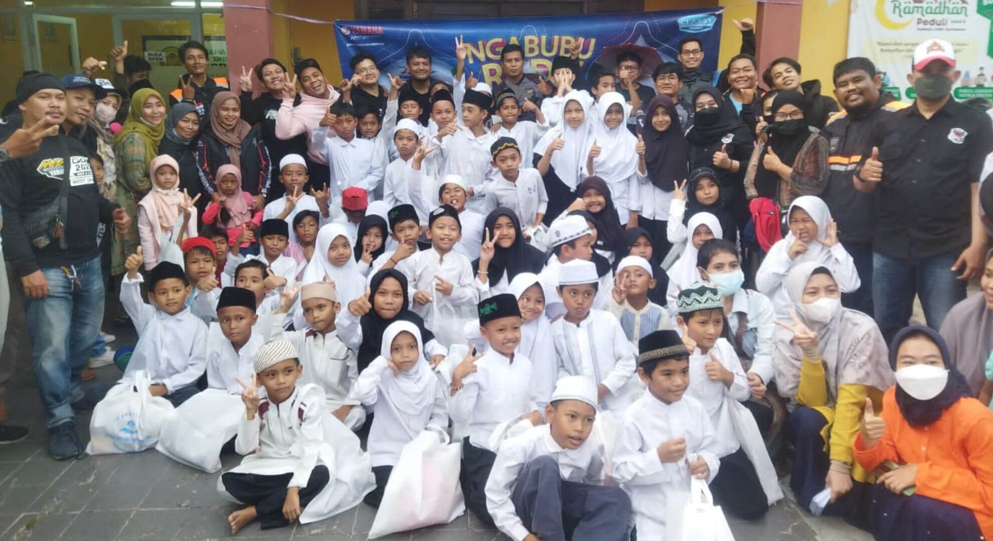 Meriahkan Ramadan, Yamaha & Konsumen Berbagi Kebahagiaan Di Panti Asuhan