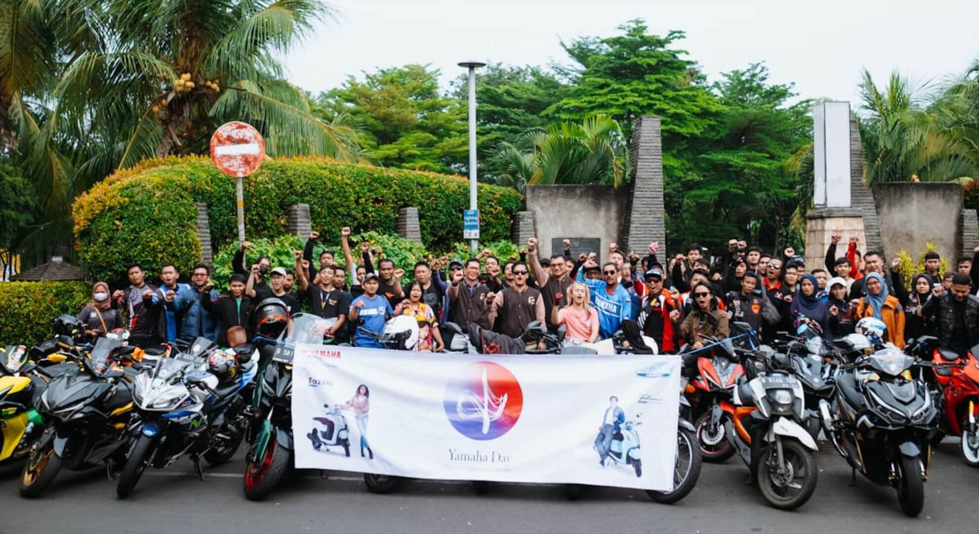 Rayakan Ulang Tahun Yamaha DDS Jabodetabek Menggelar Yamaha Parade