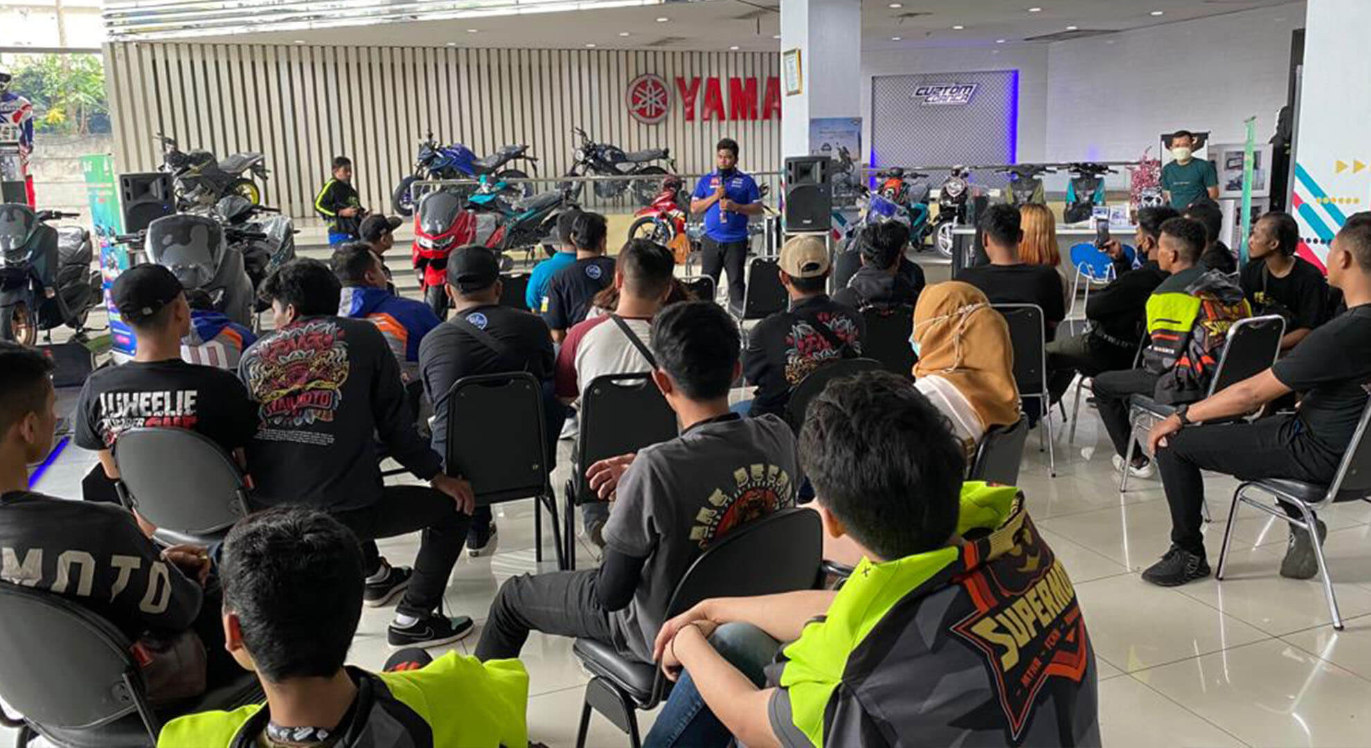 Keseruan Gathering Dan Fitur Berlimpah Yamaha WR155R