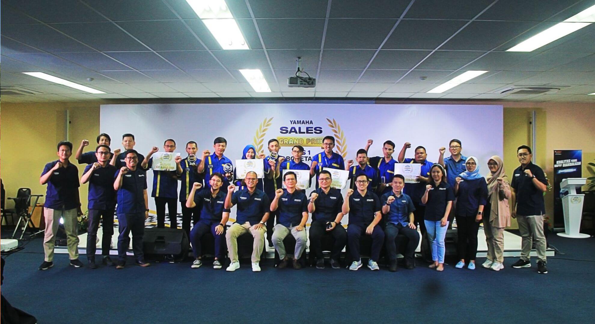Yamaha DDS 1 Sukses Menggelar Acara Sales Grand Prix 2023