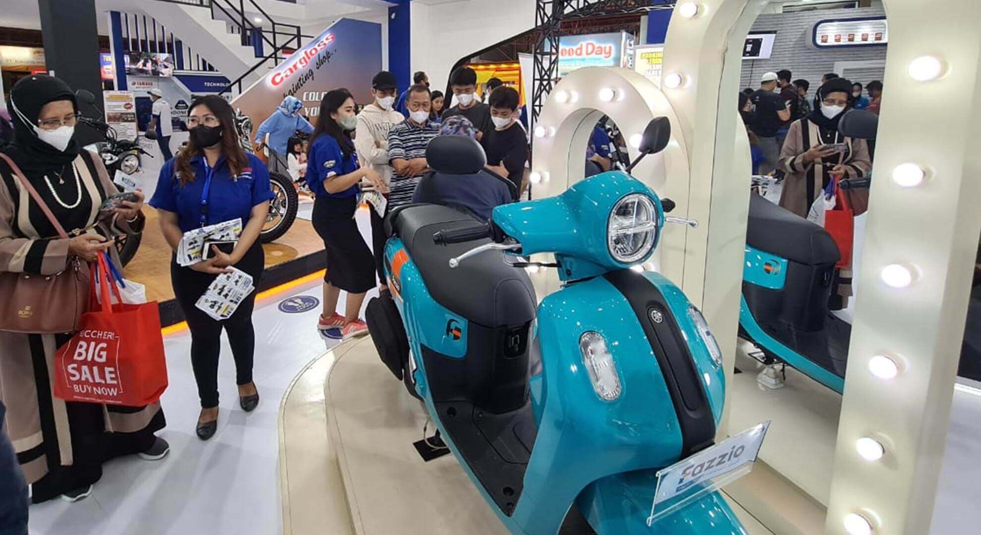 Yamaha Fazzio Hybrid Connected Capai Penjualan Tertinggi Selama Jakarta Fair 2022