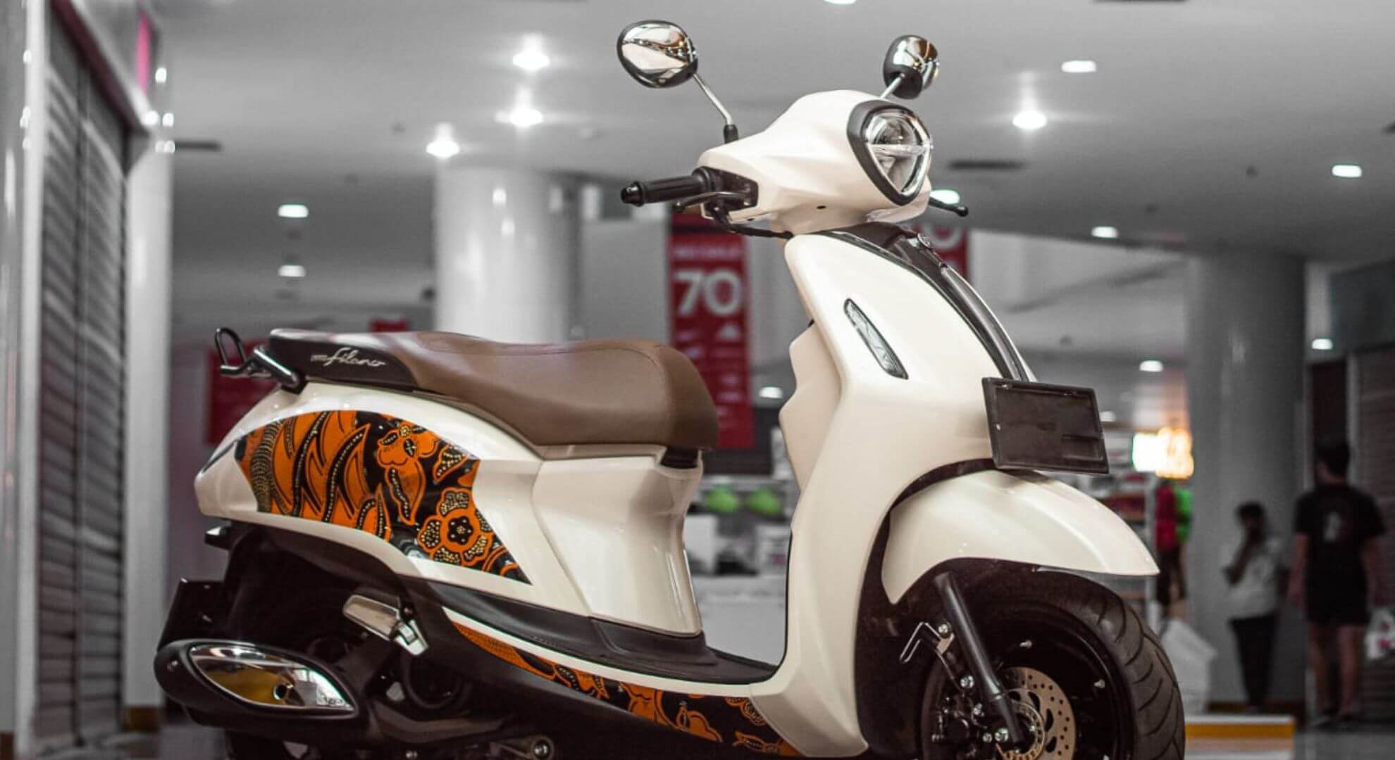 Yamaha Grand Filano Makin Terlihat Classy Dengan Batik Sidomukti Garuda