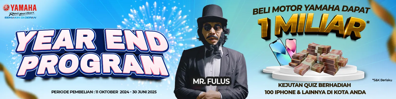 Yamaha motor terbaru dengan teknologi Turbo. Spesifikasi Terlengkap & Harga Terbaru di dealer Yamaha Sumber Mas Motor wilayah Jakarta, Bogor, Depok, Tangerang, dan Bekasi (Jabodetabek)
